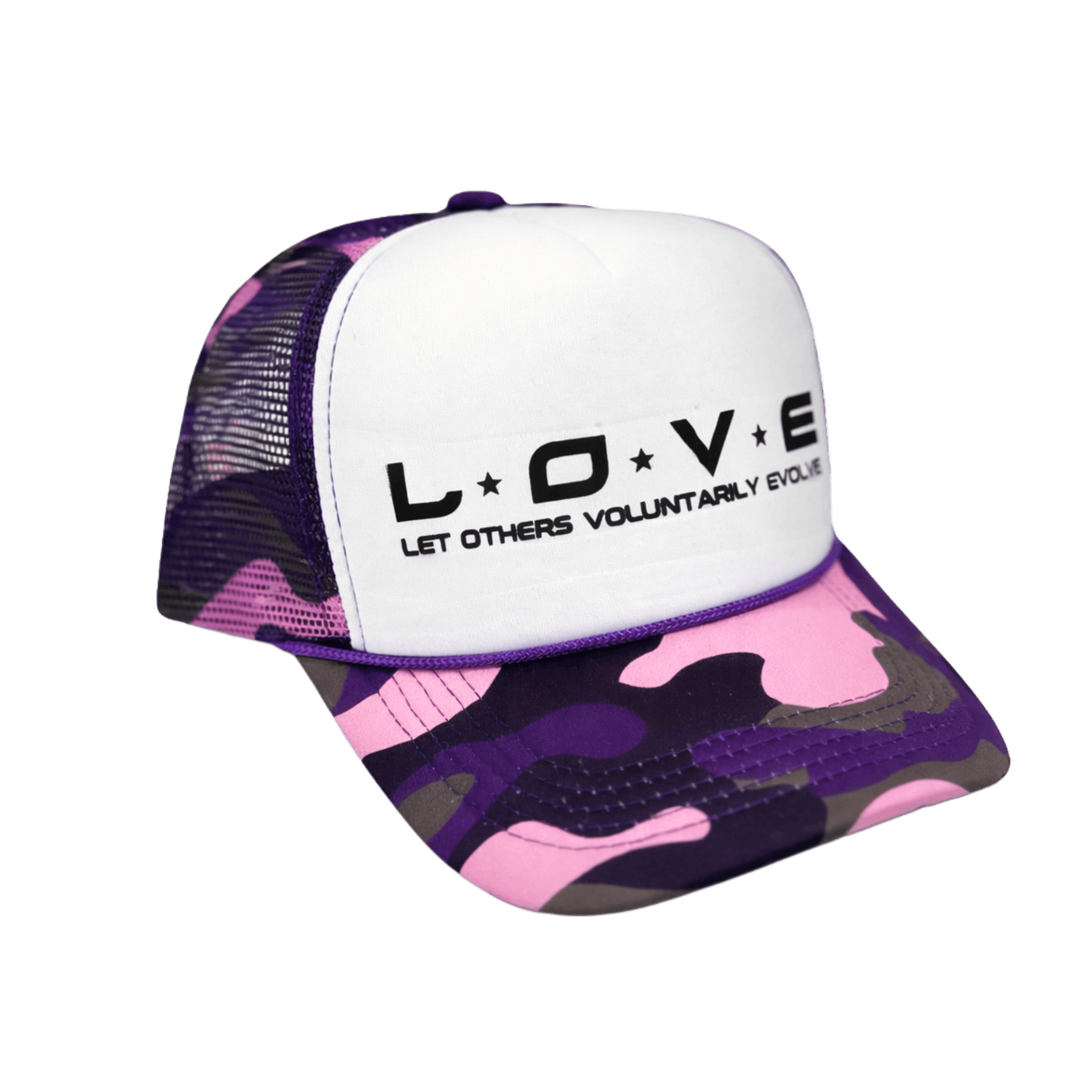 PURPLE CAMO LAW TRUCKER